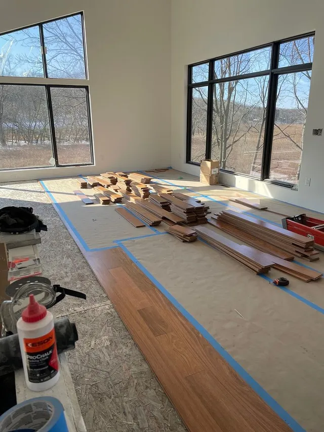 Hardwood Flooring Install